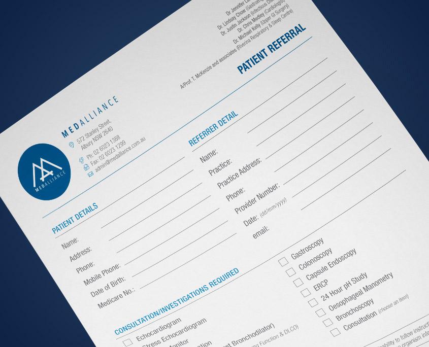 Referral Form MedAlliance